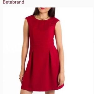 BetaBrand Work It Fit Red Dress XL